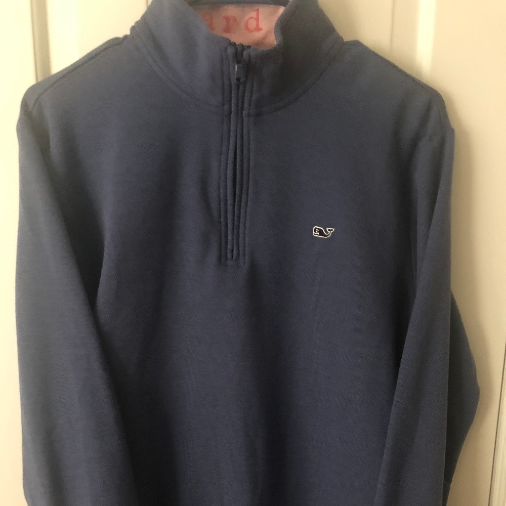 Vineyard Vines quarter zip sweater